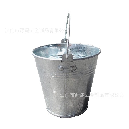 跨境貨源馬口鐵迷你薯?xiàng)l桶小號(hào)金屬冰桶鍍鋅鐵1升圓形鐵皮桶定制