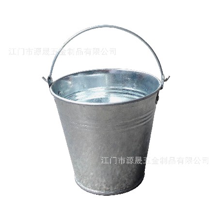 跨境貨源馬口鐵迷你薯?xiàng)l桶小號(hào)金屬冰桶鍍鋅鐵1升圓形鐵皮桶定制