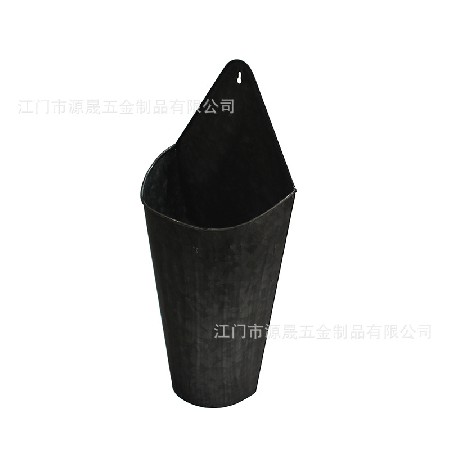 定制亞馬遜同款復古壁掛花盆 美式鄉(xiāng)村仿真花花架裝飾掛墻花盆