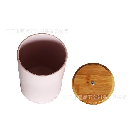 廠家定制款圓形馬口鐵罐 鍍鋅金屬咖啡收納密封儲物罐 鐵皮密封罐