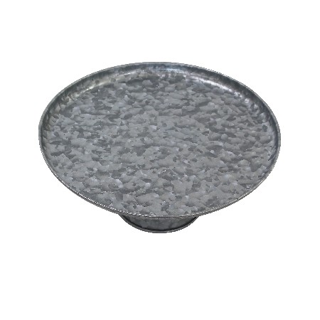 Galvanized Cake Stand