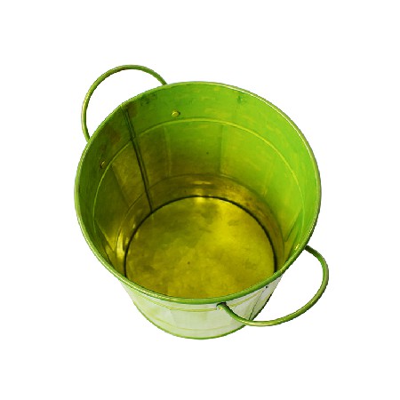 Wholesale ?Rustic style Indoor Outdoor Garden Iron Metal Vintage Bucket Planter